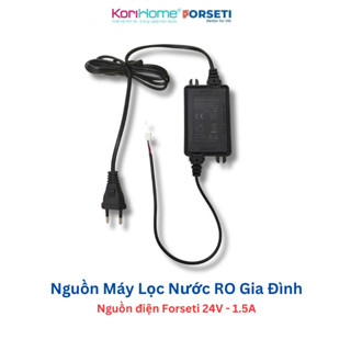  Nguồn Máy Lọc Nước 24V - 1.5A Adapter Forseti dùng cho máy lọc nước RO Gia Đình Nguồn Bơm 24V - Bảo hành 12 Tháng 