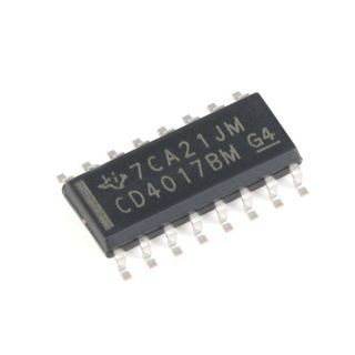 IC đếm thập phân CD4017 chân cắm chân dán