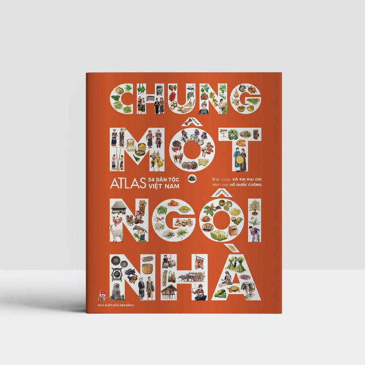 Sách - Chung một ngôi nhà - Atlas 54 dân tộc Việt Nam - Bìa cứng