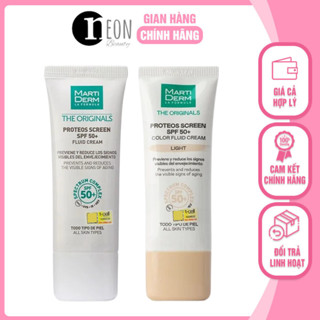[HÀNG CTY] Kem Chống Nắng Phổ Rộng Toàn Diện MartiDerm The Originals Proteos Screen SPF50+ Fluid Cream