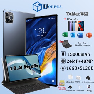Máy tính bảng UODEGA V62 RAM16GB+ROM512GB màn hình lớn 10.8 inch 15000 siêu thời lượng pin hỗ trợ 4 / 5G WiFi Bluetooth