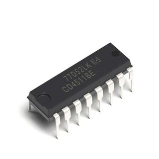 CD4511 - chân cắm DIP 16
