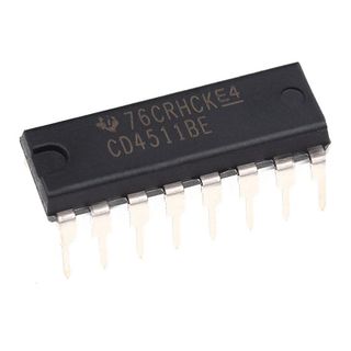CD4511 - chân cắm DIP 16