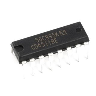 CD4511 - chân cắm DIP 16