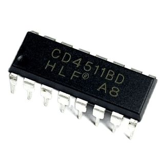 CD4511 - chân cắm DIP 16