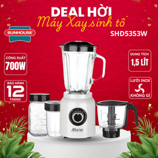 Máy xay sinh tố đa năng SUNHOUSE MAMA SHD5353W - Bảo hành chính hãng 12 tháng