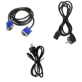[Mới 80%] Dây cáp Vga, Dây nguồn PC Máy tính, Laptop Loại Lõi Đồng