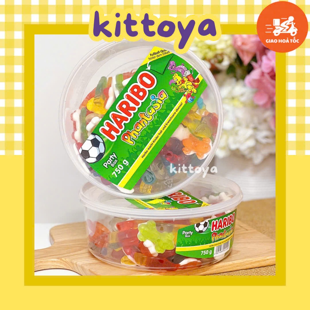 [ HÀNG NỘI ĐỊA ĐỨC ] KẸO DẺO HARIBO PHANTASIA 750G