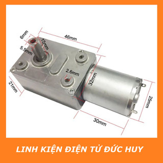 ĐỘNG CƠ GIẢM TỐC 12VDC/24VDC - JGY370
