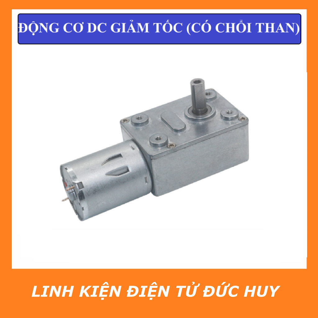 ĐỘNG CƠ GIẢM TỐC 12VDC/24VDC - JGY370