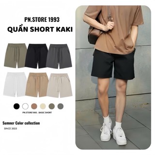   Combo 2 Quần Short  Kaki Dù PN.STORE 1993 dáng Trên Gối Bản Nâng Cấp đường May Menswear Nam 