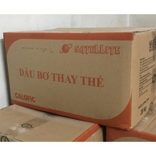 Thùng 20kg dầu bơ thay thế Cái Lân nhãn cam