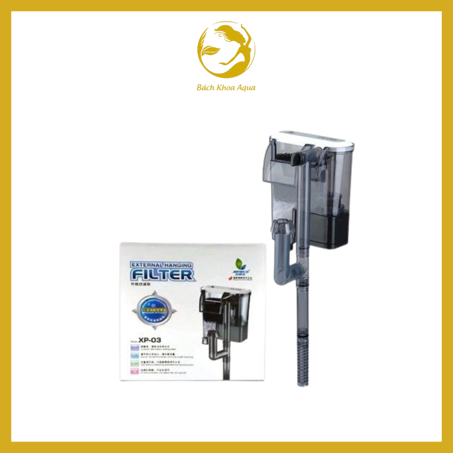 Lọc treo Jeneca Filter XP-03 công suất bé cho bể cá nhỏ