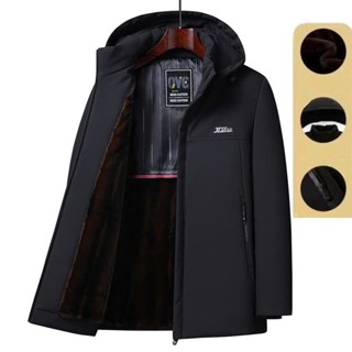  Áo Khoác Lót Lông Dày Ấm Tặng Bố Áo Phao Cotton Mùa Đông Hàng QC loại 1  A013  