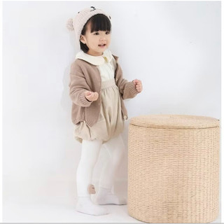 Quần tất len gấu lót lông xù đính gấu 3D siêu dày siêu ấm cho bé_Hàng QCCC