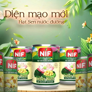 MỘT LON Hạt Sen Nước Đường NIF lon 565g