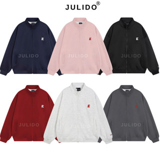 Áo khoác Sweater JULIDO form Boxy chất nỉ 2 da áo khoác unisex nam nữ