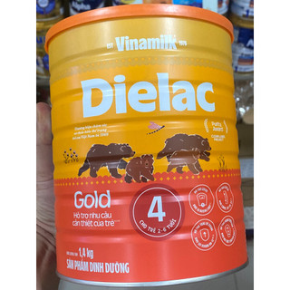  Sữa Bột Dielac Alpha Gold 4 1,4kg Vinamilk 