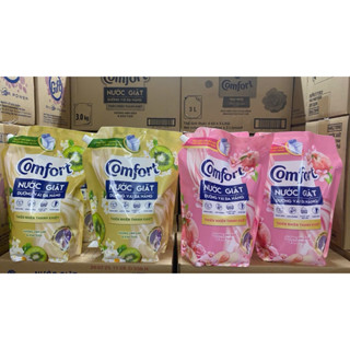 Nước Giặt Comfort Dưỡng Vải Đa Năng Hương Thiên Nhiên Thanh Khiết/ Anh Đào 3Kg