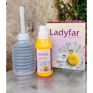 1 Hộp Muối vệ sinh Ladyfar - Tặng kèm 1 bình rửa chuyên dụng