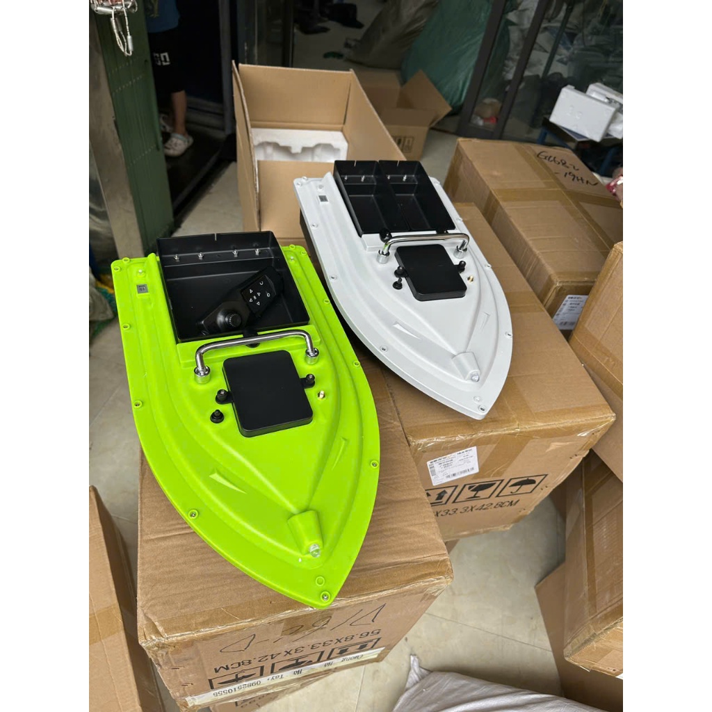 [Mẫu mới] Thuyền Thả Mồi Câu Cá Điều Khiển Từ Xa – GPS Tự Quay Về | Pin Khủng 24.000mAh | Tầm Xa 500