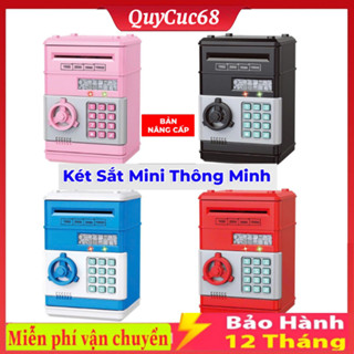  Két Sắt Mini Thông Minh Tích Hợp Mật Khẩu Tiết Kiệm Cho Trẻ Em Két Sắt Có Âm Nhạc Nhiều Mẫu Mã Lựa Chọn 