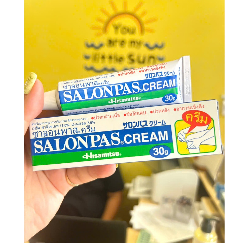 SALONPAS CREAM THÁI LAN TUÝP 30G