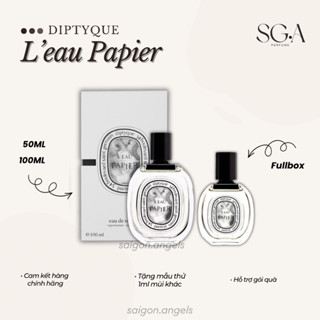 Nước Hoa Diptyque L’eau Papier • Fullbox 50ml - 100ml | Nước hoa Unisex