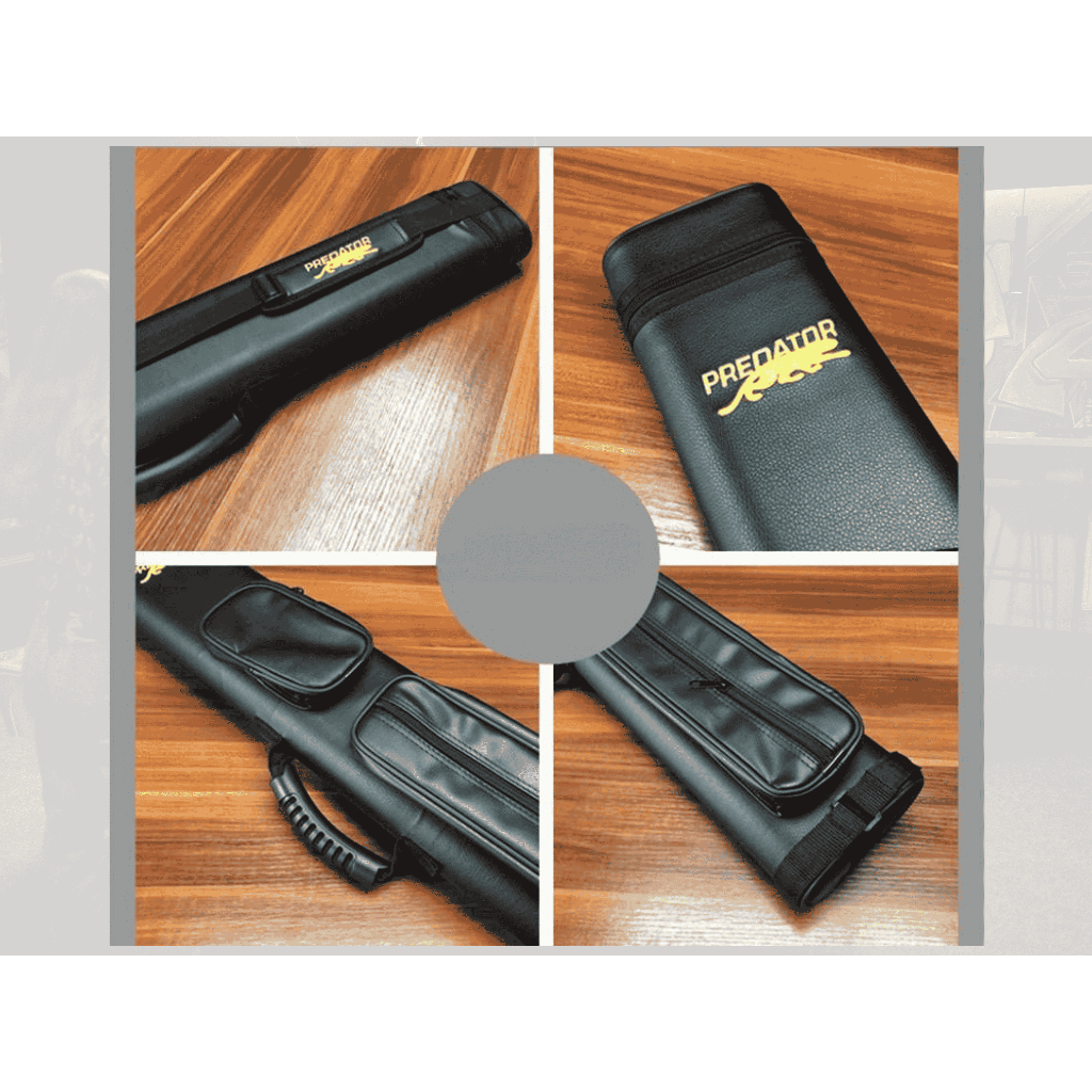 Bao Da Đựng Cơ Bi A | Đựng gậy Bida 2x4 Predator Đen/Bao da đựng cơ gậy Bida Bi-a PREDATOR 2x2