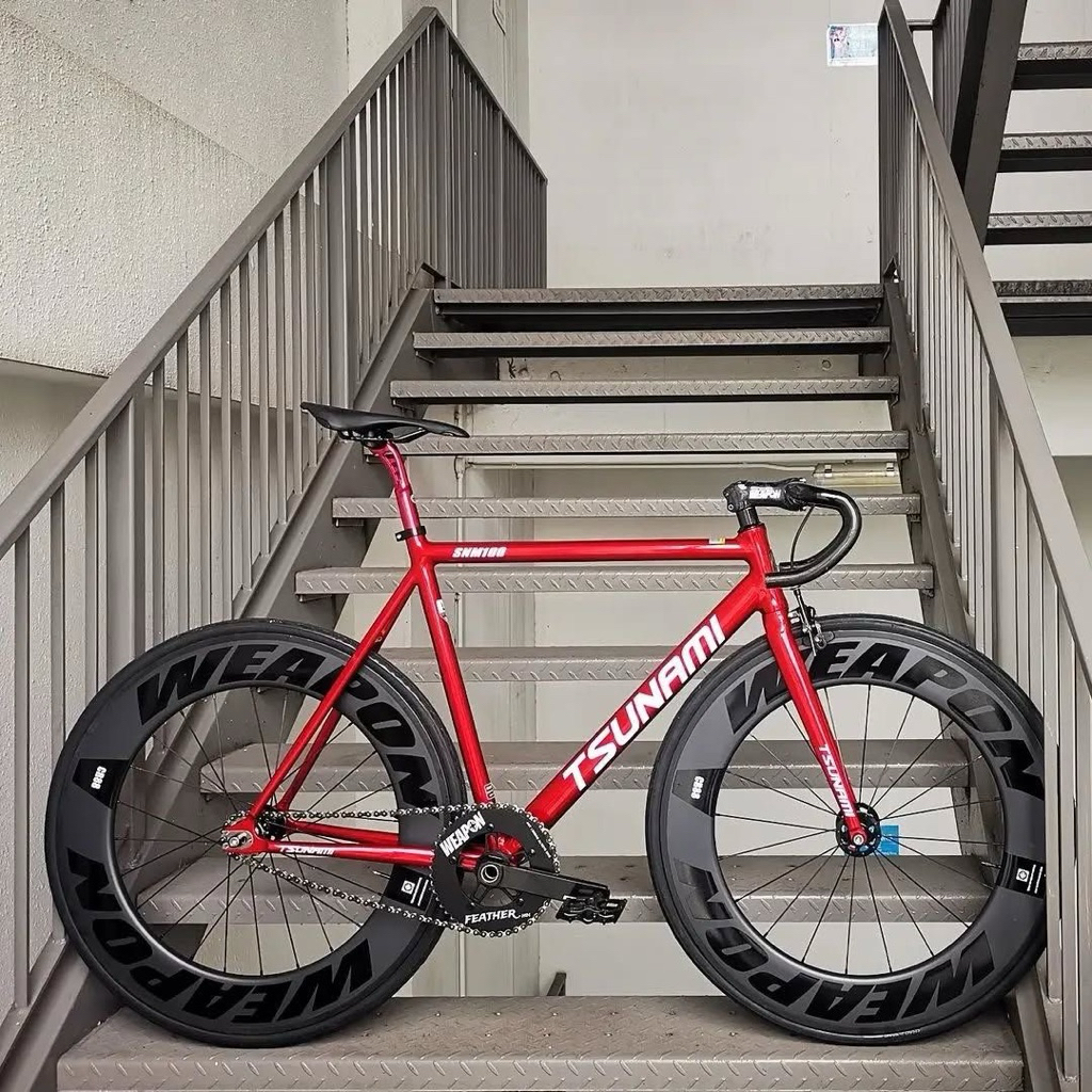 (HÀNG CÓ SẴN) Xe Đạp Fixed Gear Tsunami Cover