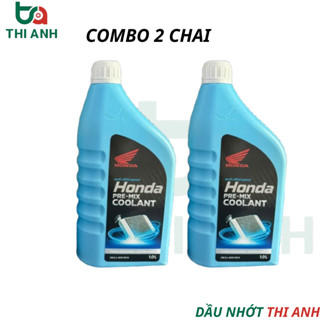  Combo 2 Chai Nước Mát Honda 1L,Nước Làm Mát Honda Coolant 