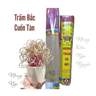 Nhang trầm Bắc cuốn tàn hiệu Tuyết Nhung bó 400 cây
