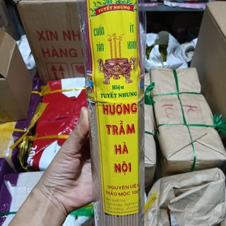 Nhang trầm Bắc cuốn tàn hiệu Tuyết Nhung bó 400 cây