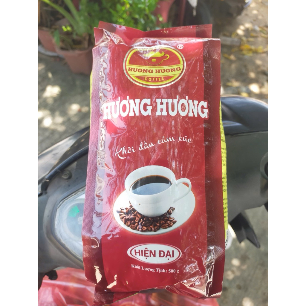 cà phê Hương Hương hiện đại gói 500g, cà phê ngon, cà phê đậm vị