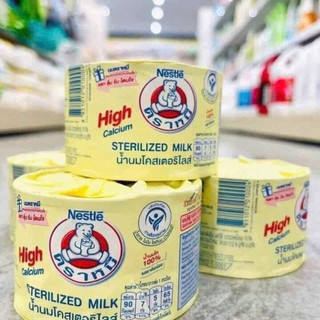 6 lon sữa gấu Nestle Thái lan 140ml