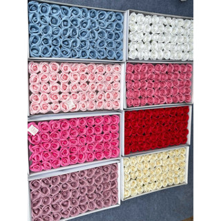    FREESHIP   Hoa Sáp 4 Lớp Hộp 50 Bông  Hàng Trung Loại 1 Hương Thơm Lâu 