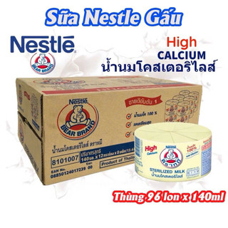 6 lon sữa gấu Nestle Thái lan 140ml