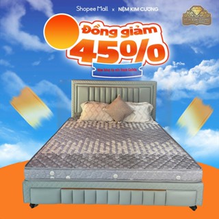 NỆM KIM CƯƠNG - Nệm bông ép mix foam GALVIN bảo hành 10 năm, nâng đỡ, thoáng mát, kháng khuẩn, chống nấm mốc