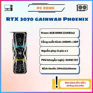 VGA - Card Màn Hình Gainwad GeForce RTX 3070 Phoenix 8GB GDDR6 - 2ND