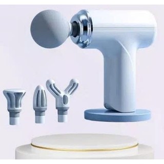  Máy massage cầm tay mini đấm lưng mát xa trị liệu cổ vai gáy 4 đầu 6 chế độ 