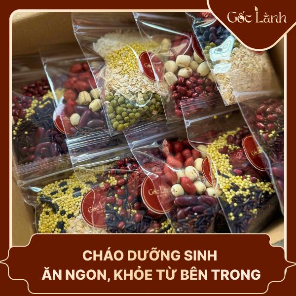 Cháo Dưỡng Sinh 7 Vị – Bổ Tỳ Vị, Ấm Bụng, Dễ Tiêu