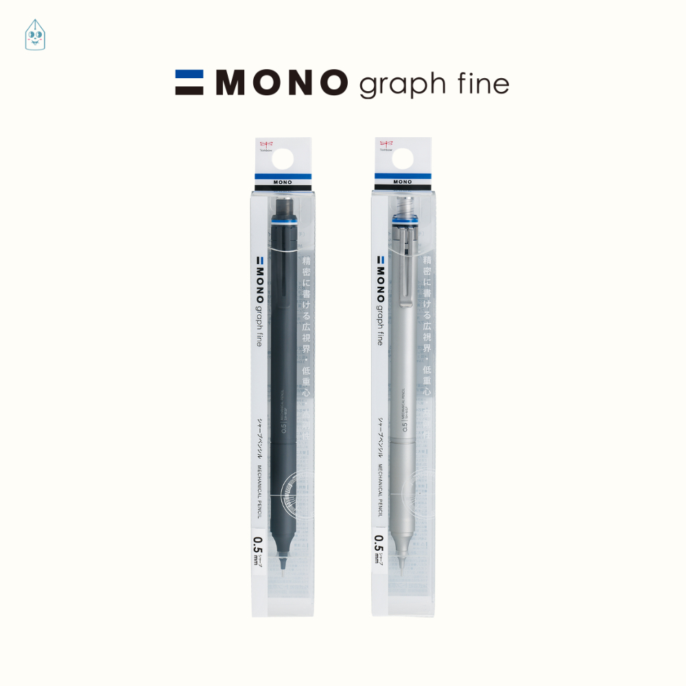 Bút chì bấm Tombow Mono Graph Fine Nhật Bản - Cỡ ngòi 0.5mm