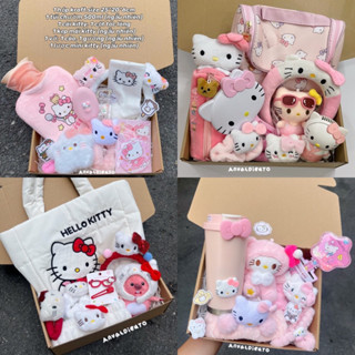 [Hàng sẵn HCM] Set quà tặng sinh nhật, gấu bông, phụ kiện tóc Hello Kitty tặng lễ 20/10, quốc tế phụ nữ