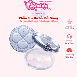  New Phấn Phủ Đa Sắc Bắt Sáng Canmake Illuminating Finish Powder Abloom Làn Da Sáng Bóng Trong Trẻo 