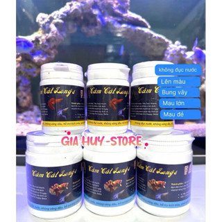  Cám Cát Long’s FAT - hủ 50g-100g- Thức ăn cho cá guppy betta và các loài cá cảnh khác 
