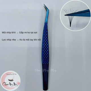 Nhíp hoa hồng dứa xanh cap cấp