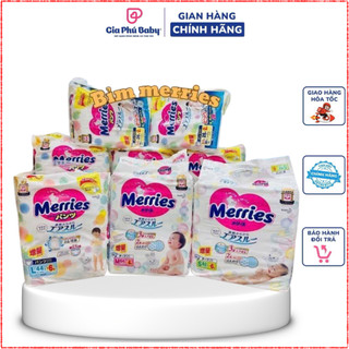  BỈM MERRIES NỘI ĐỊA - JUMBO NHẬT ĐỦ SIZE cho bé chính hãng cho bé 