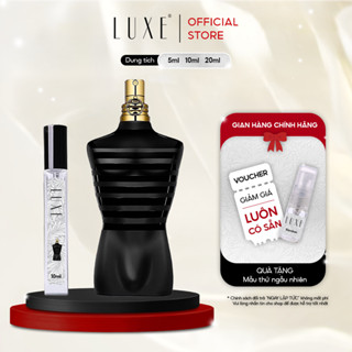 Nước Hoa Nam Chính Hãng Le Male Le Parfum LUXE Perfume mùi hương cuốn hút, thu hút