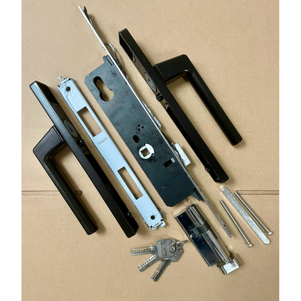 [KinLong] Bộ Khoá Tay Gạt đơn điểm cửa nhôm Xingfa