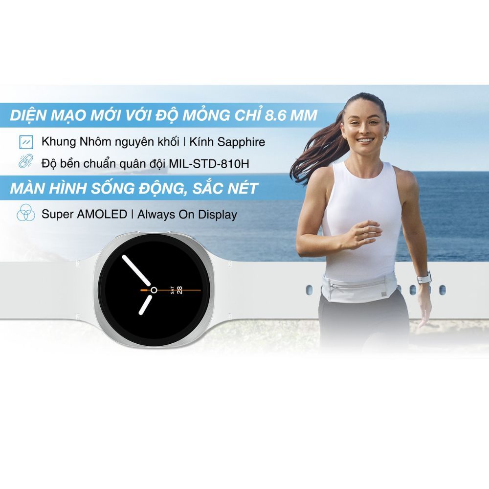 Đồng hồ thông minh Samsung Galaxy Watch 8, Galaxy AI,Hàng chính hãng | BigBuy360 - bigbuy360.vn